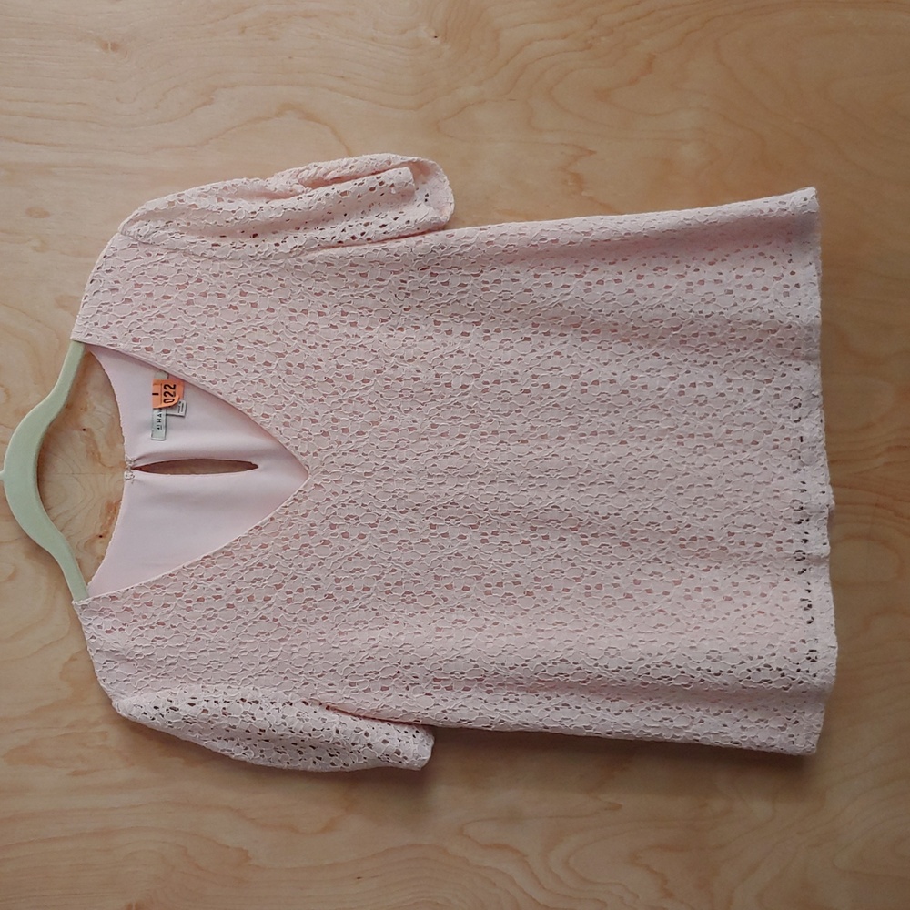 Blush 41 Hawthorn Madicalle Lace Blouse -Medium